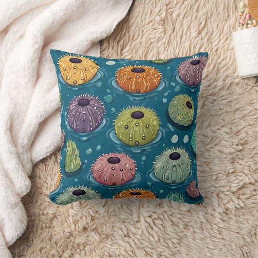 Urchin Print Kussen (Deken)