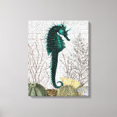 Urchins voor zeepaarden en Zeeen Canvas Afdruk (Voorkant)