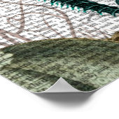 Urchins voor zeepaarden en Zeeen Poster (Hoek)