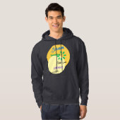 Urdu Funny Witty Design on Sarcasm Hoodie (Voorkant volledig)