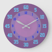 uren en minuten; grote klok (Voorkant)