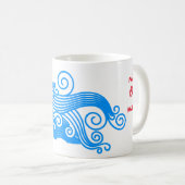 Urge surfing Ride the Wave Koffiemok (Voorkant rechts)