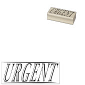 URGENT Office Work Business School Rubberstempel (Gestempeld)