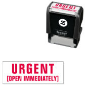 Urgent Open Direct Professional Red Zelfinktende Stempel (In situ)