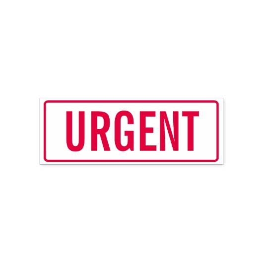 URGENT-tekst Zelfinktende Stempel (Design)