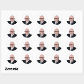 Urho Kaleva Kekkonen Ronde Sticker (Vel)