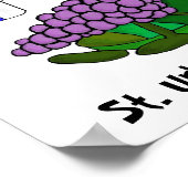 Urho's Day Poster met Drink sprinkhaan (Hoek)