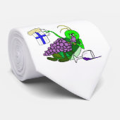 Urho's Day Stropdas met Drink sprinkhaan (Opgerold)