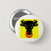 Uri Flag Ronde Button 5,7 Cm (Voorkant /achterkant)