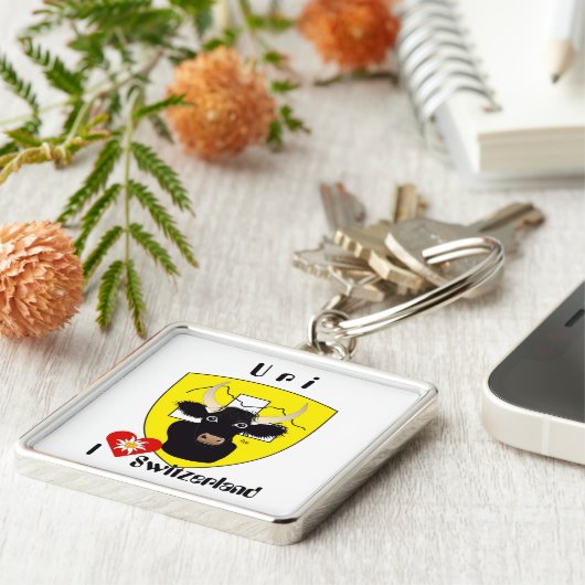 Uri - Schweiz - Suisse - Svizzera Schlüsselanhänge Sleutelhanger (Zijkant)