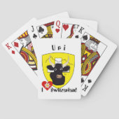 Uri Schweiz Suisse Svizzera Spielkarten Speelkaarten (Achterkant)