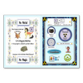 Uri - Uranium Horn Unicorn Trading Kaart (Achterkant)