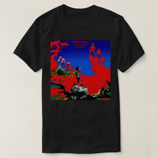 Uriah Heep - de Magiciër&x27;s Birthday Classic T T-shirt (Design voorkant)
