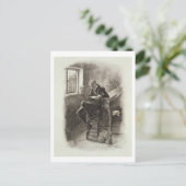 Uriah Heep van Charles Dickens: Een roddel over Briefkaart (Staand voorkant)
