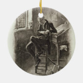 Uriah Heep, van 'Charles Dickens: Een roddel over Keramisch Ornament (Achterkant)