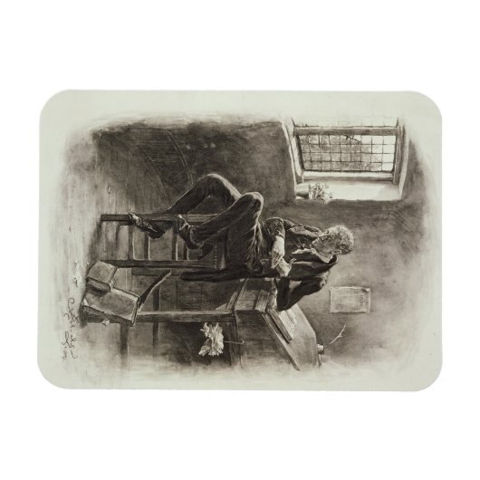 Uriah Heep van Charles Dickens: Een roddel over Magneet (Horizontaal)