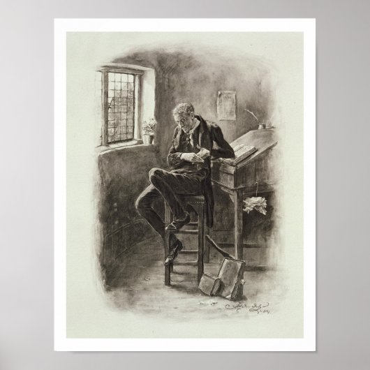 Uriah Heep van Charles Dickens: Een roddel over Poster (Voorkant)