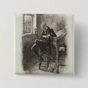 Uriah Heep, van 'Charles Dickens: Een roddel over Vierkante Button 5,1 Cm