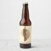 Uriah Heep van Kyd van Dickens' David Copperfield Bier Etiket (Voorkant)