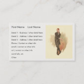 Uriah Heep van Kyd van Dickens' David Copperfield Visitekaartje (Voorkant)