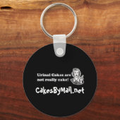 Urinale koekjes sleutelhanger, CakesByMail.net Sleutelhanger (Voorkant)