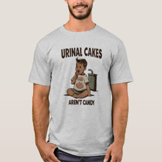 Urinale taarten zijn geen Snoep T-shirt