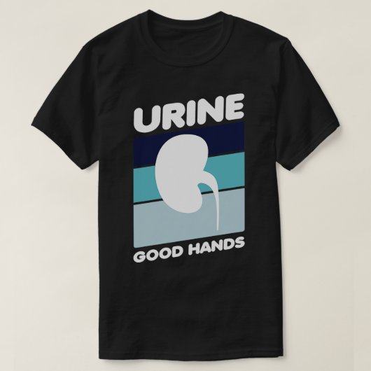 Urine Good Hands 1 T-shirt (Design voorkant)