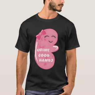 Urine handdialyse verpleegkundige Ney Urologie T-shirt