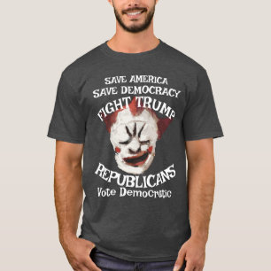 Urine Vlek Trump T Shirt Lijk Clown 80 81 82 8