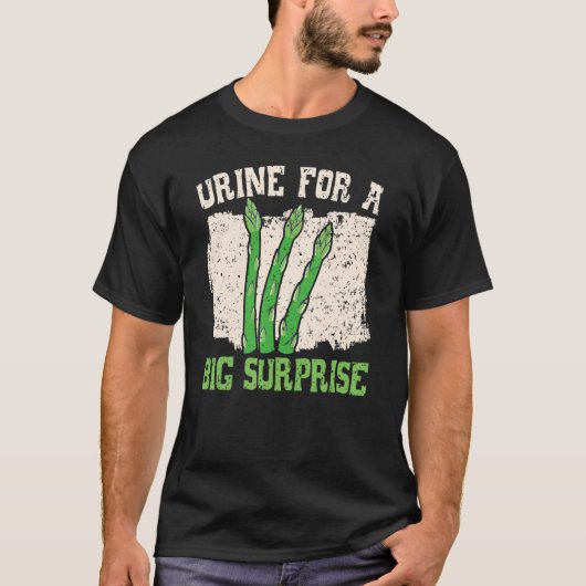 Urine voor een grote onderneming, Asparagus Vegeta T-shirt (Voorkant)