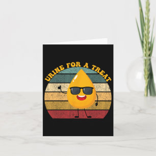 Urine voor een traktatie Urologie-team grappige Ha Kaart