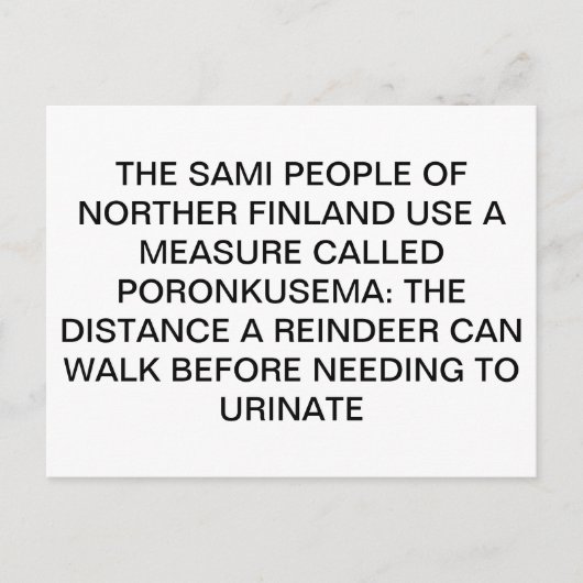 Urineerrendieren Briefkaart (Voorkant)