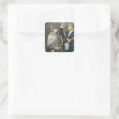 Urineonderzoek Vierkante Sticker (Tas)