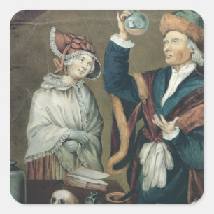 Urineonderzoek Vierkante Sticker