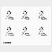 URINEPROBLEMEN RONDE STICKER (Vel)