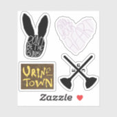 Urinetown Sticker Set (Vel)