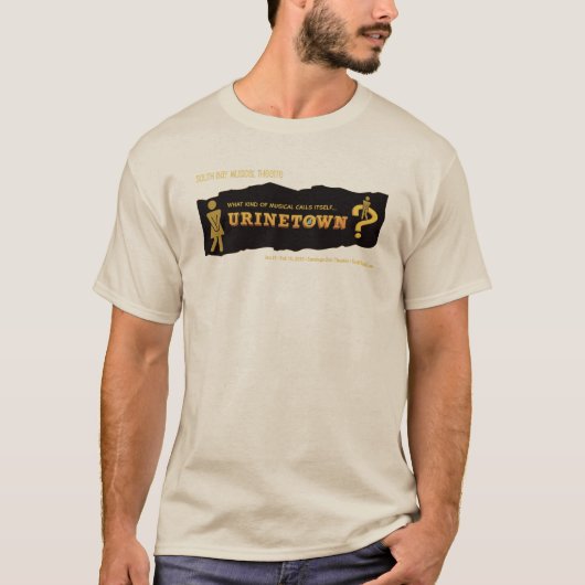 Urinetown T-shirt SBMT 2025 (Voorkant)