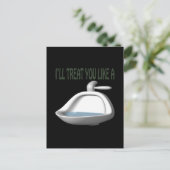 Urinoir Briefkaart (Staand voorkant)