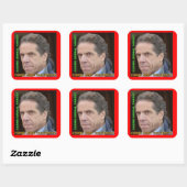 Urinoir doel op cuomo - stickers 3" x 3" (Vel)