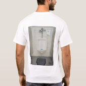 urinoir t-shirt (Achterkant)
