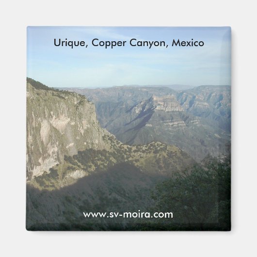 Urique, Copper Canyon, Mexico Magneet (Voorkant)