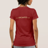 URL T-Shirt van niet-gecharterde vrouwen - Rood (Achterkant)
