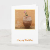 Urn Birthday Kaart (Voorkant)