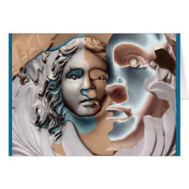 Urn Face Blue Copper