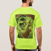Urn Face Photoshop Art T-shirt (Achterkant)