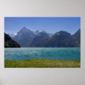 Urnersee Summer Uitzicht, Zwitserland Poster (Voorkant)