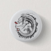 uroboros sushi ronde button 3,2 cm (Voorkant)