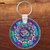 UROCK Independence Mandala ~ BTC Sleutelhanger (Voorkant)