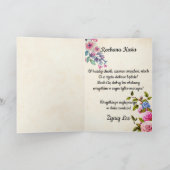 Urodziny - Gepersonaliseerde Poolse verjaardagskaa Kaart (Binnen)