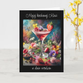 Urodziny - Gepersonaliseerde Poolse verjaardagskaa Kaart (Gele Bloem)